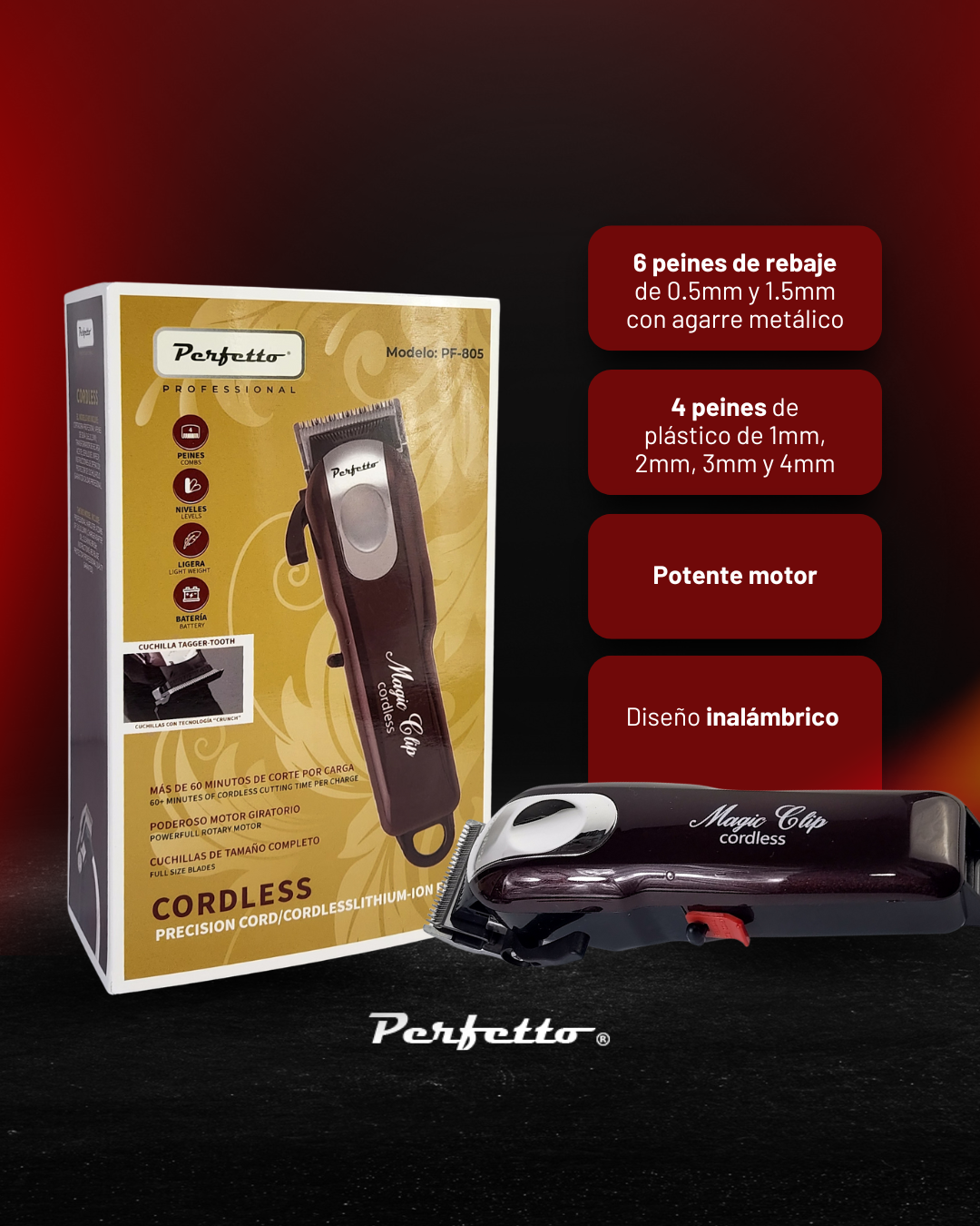 Cortapelo Magic Clip Perfetto